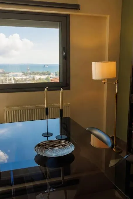 The Grapiti - Spectacular View Spacious Apartment 테살로니키 그리스